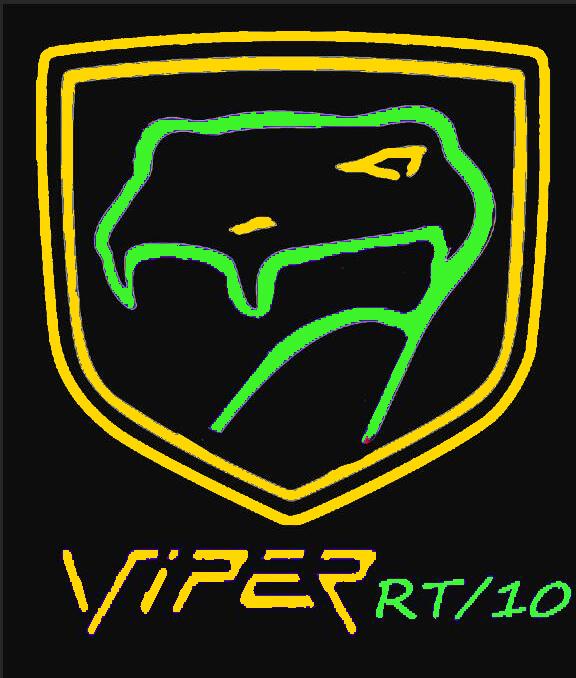 Custom Dodge Viper RT/10 Auto Car Neon Sign Real Neon Light