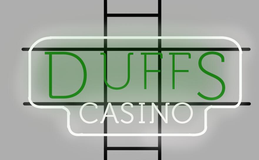 Custom Duffs Casino Neon Sign Tube Neon Light
