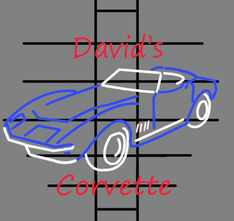 Custom Corvette Neon Sign Real Tube Neon Light