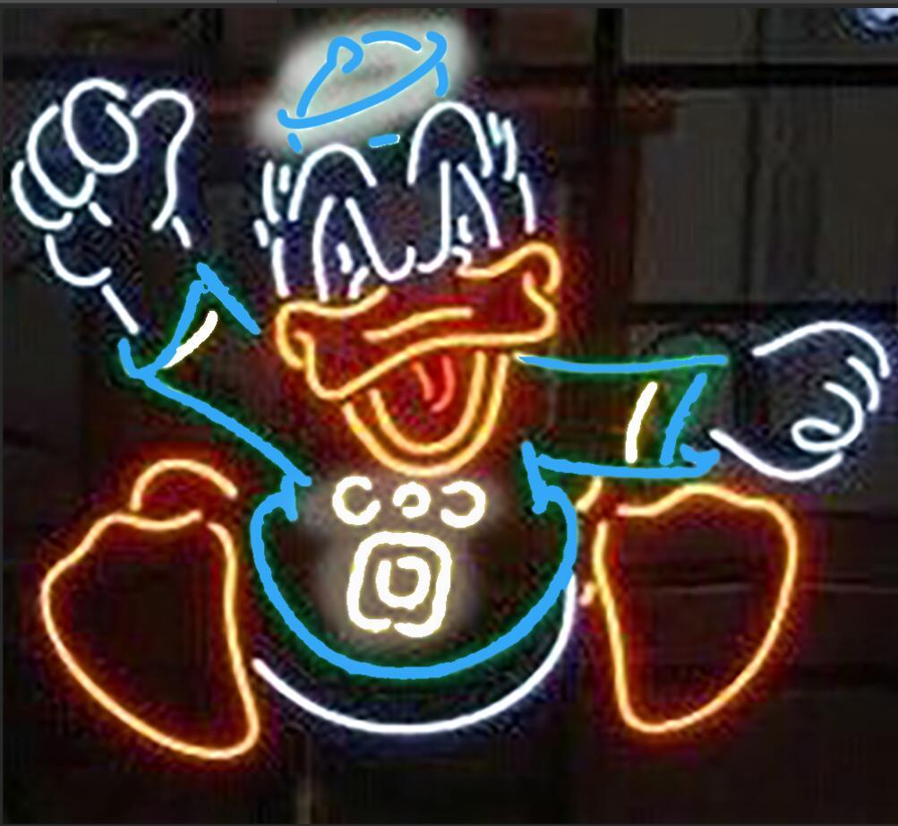 Custom Donald Duck Neon Sign Real Neon Light