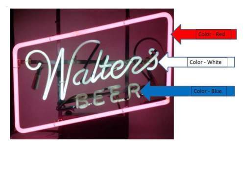 Custom Walters beer Neon Sign real neon light