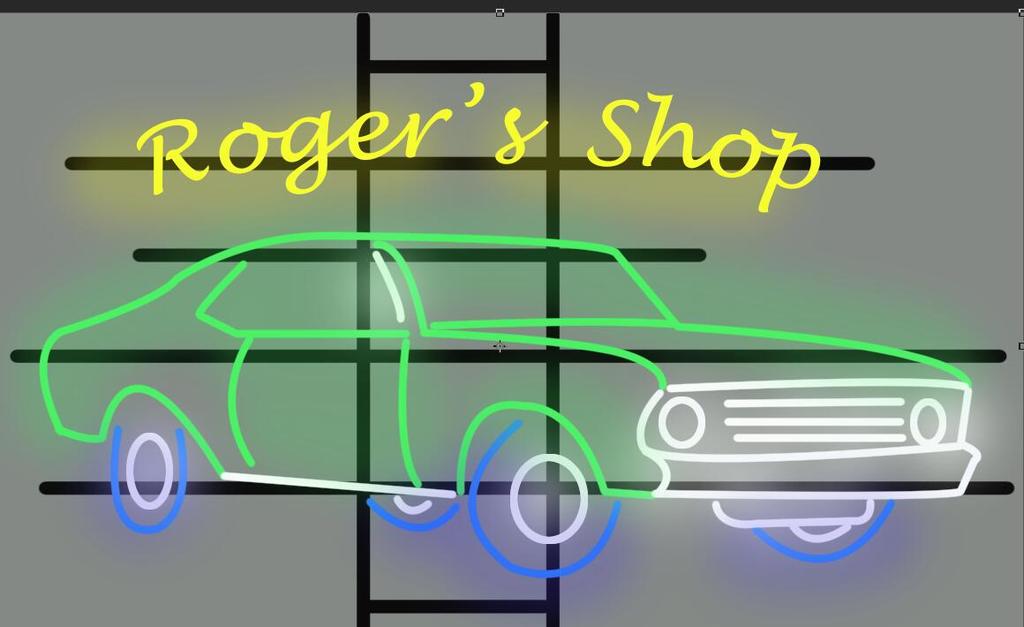 Custom Garage 1970 Nova SS Neon Sign Real Neon Tube Light