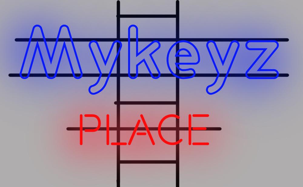 Custom Mykeyz Place Neon Sign Real Neon Tube Light