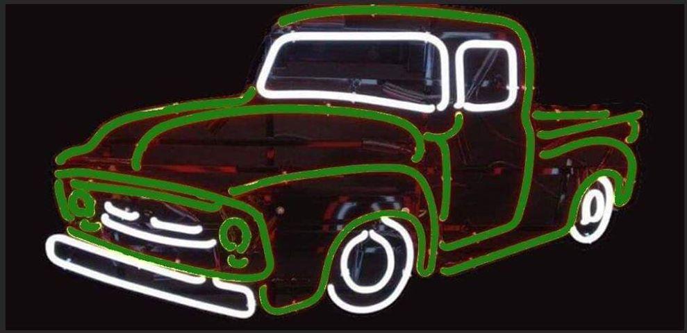 Custom Auto Car Neon Sign Real Tube Neon Light