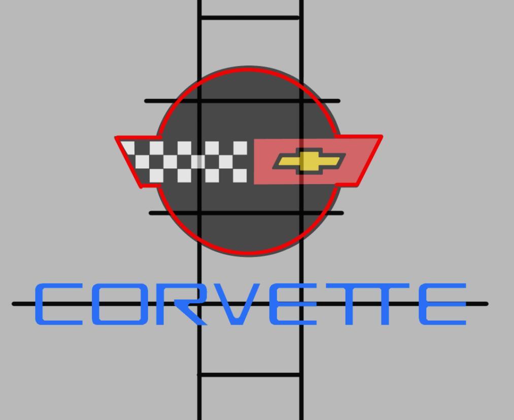 Custom C4 Corvette Auto Car Neon Sign Real Tube Neon Light