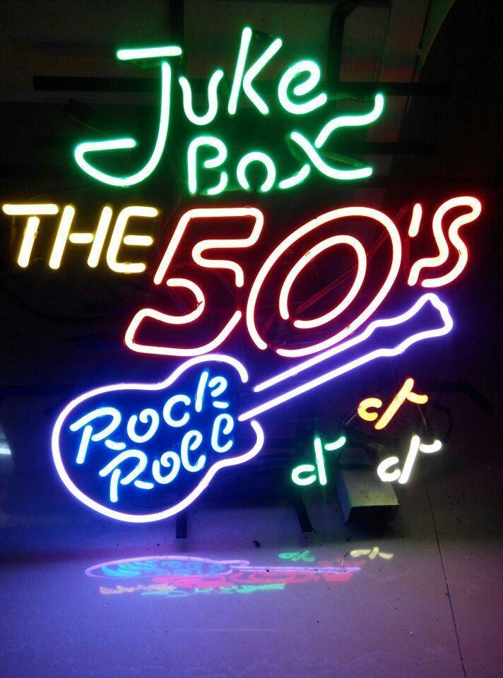 Custom Juke Box The 50'S Neon Sign