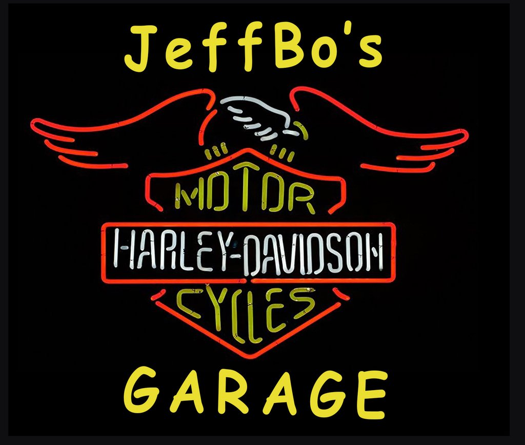 Custom JeffBo's Garage Neon Sign
