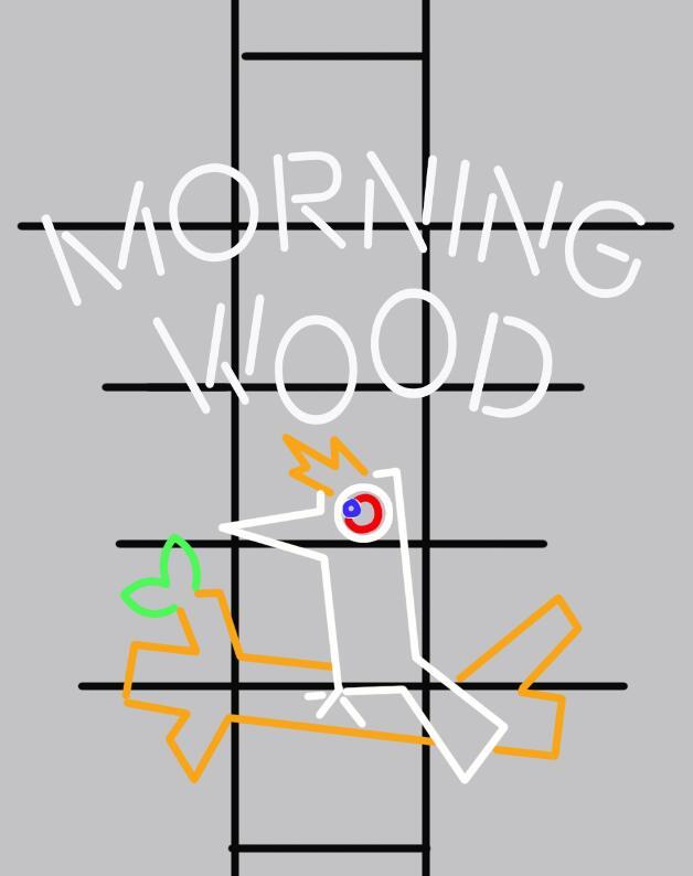 Custom Morning Wood Beer Neon Sign Real Tube Neon Light