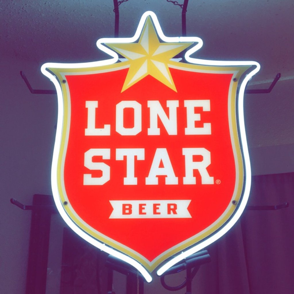 Custom Lone Star Shield Beer Neon Sign Tube Neon Light