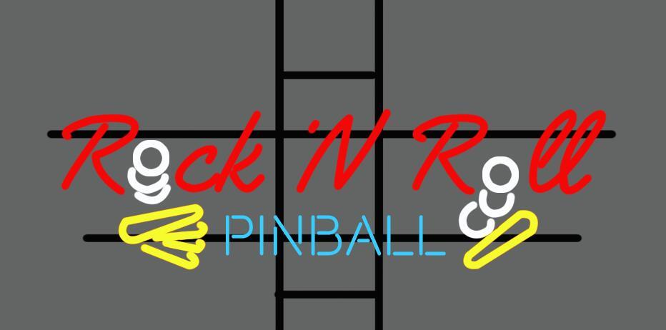 Custom Rock'N Roll Pinball Neon Sign Real Neon Light
