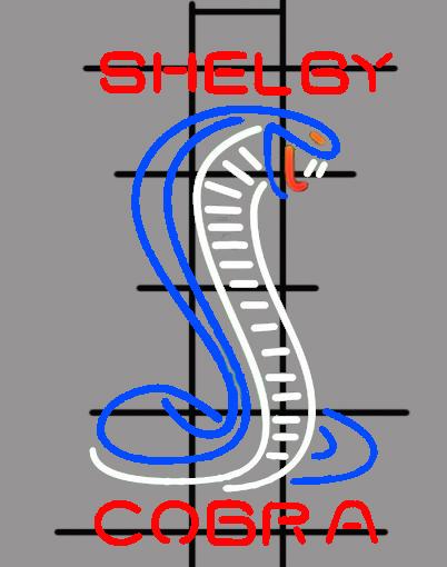 Custom Ford Shelby Cobra Neon Sign Auto Car Real Tube Neon Light