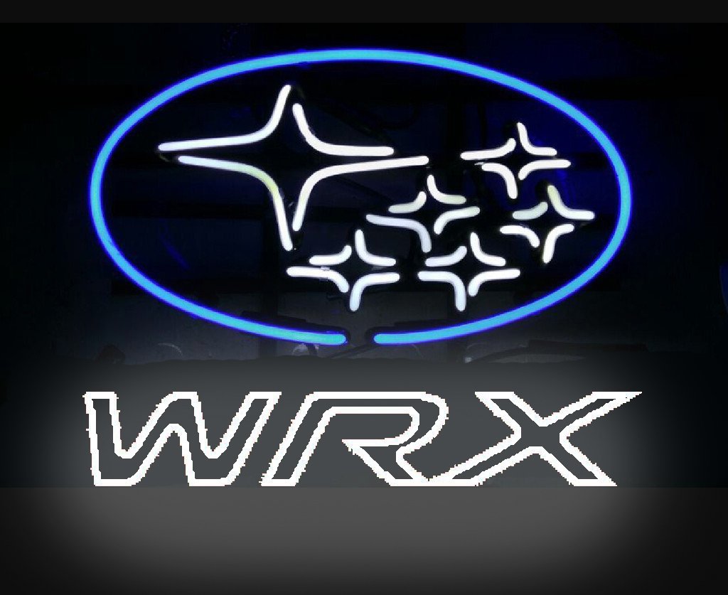 Custom Subaru WAX Neon Sign Real Neon Light