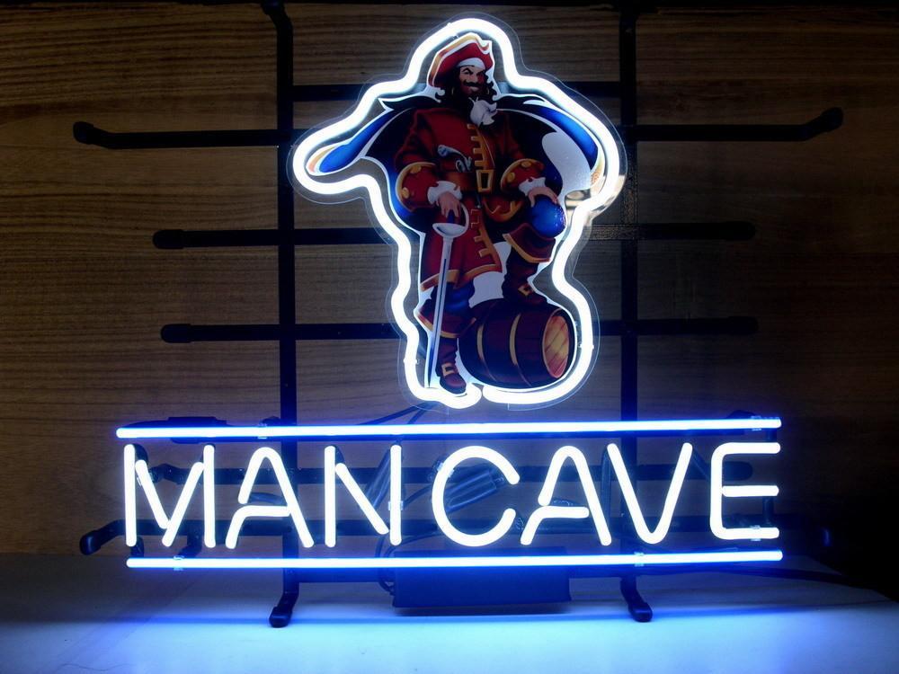 Custom Captain Morgan Man Cave Neon Sign