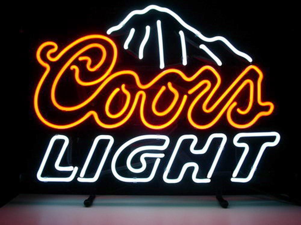 Custom Coors Light Neon Sign
