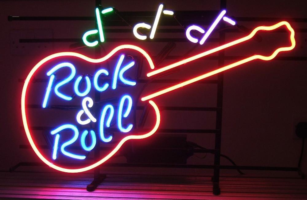 Custom Hard Rock Live Music Neon Sign