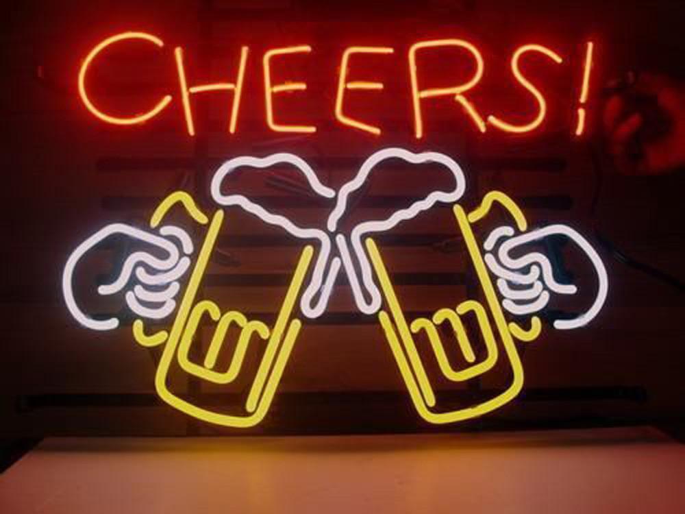 Custom Cheers Beer Neon Sign