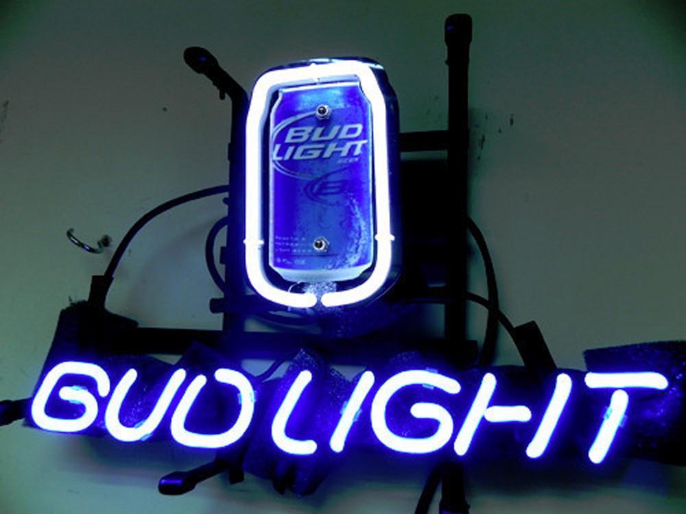 Custom Bud Light Can Neon Sign
