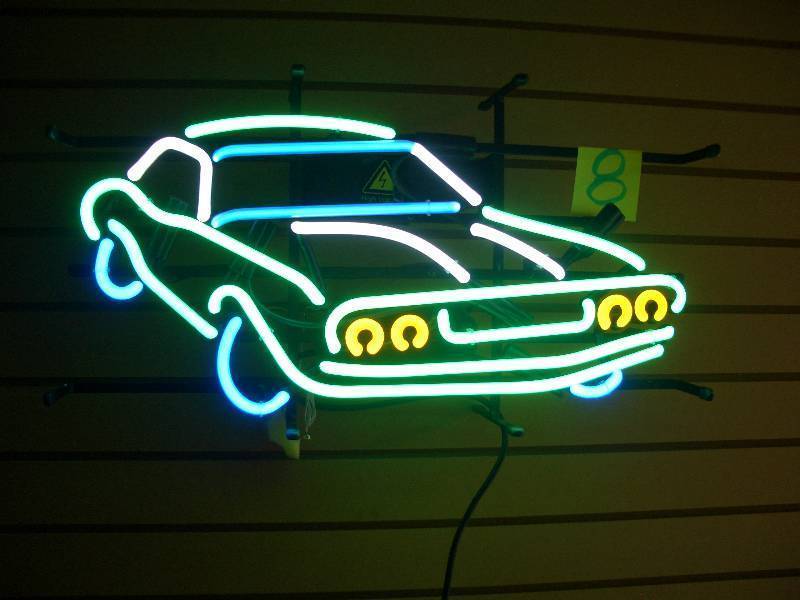 Custom Dodge Challenger Neon Sign Tube Neon Light