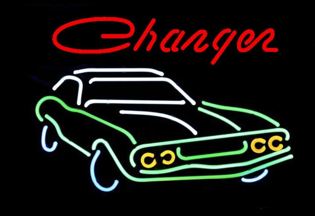 Custom 69 Dodge Daytona Charger Neon Sign Tube Neon Light