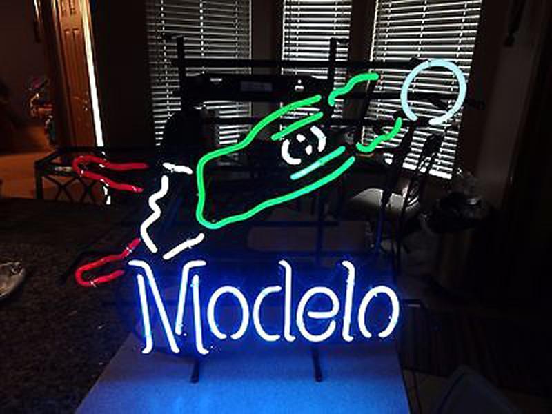 Custom Modelo Beer Neon Sign Real Neon Light