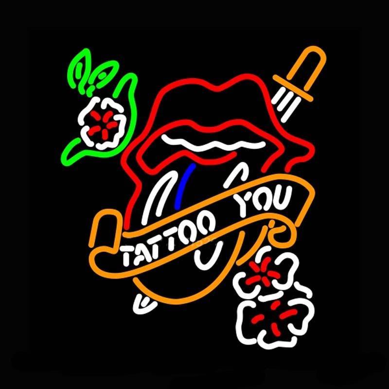 Custom Tattoo You Neon Sign Real Neon Light