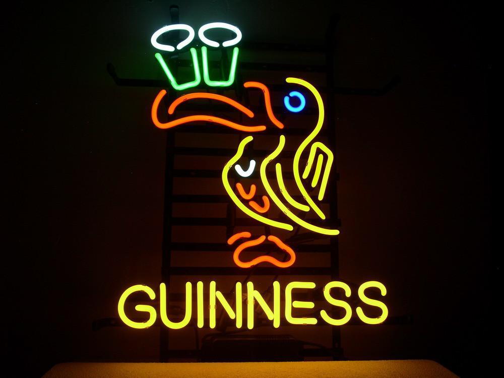 Custom Guinness Irish Lager Ale Neon Sign