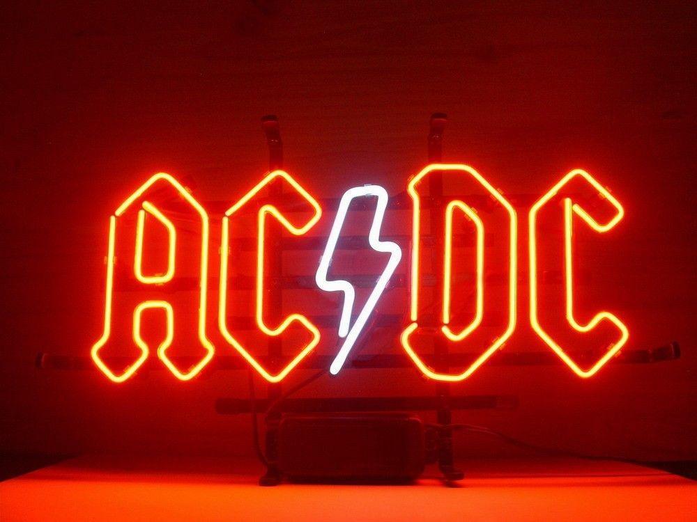 Custom Ac Dc Ac Dc Neon Sign