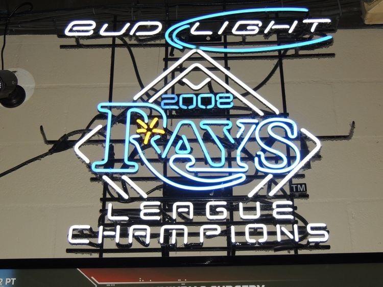 Custom Bud Light Tampa Bay Rays Neon Sign MLB Teams Neon Light