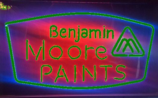 Custom All In Green Color Benjamin Moore Neon Sign Real Neon Light