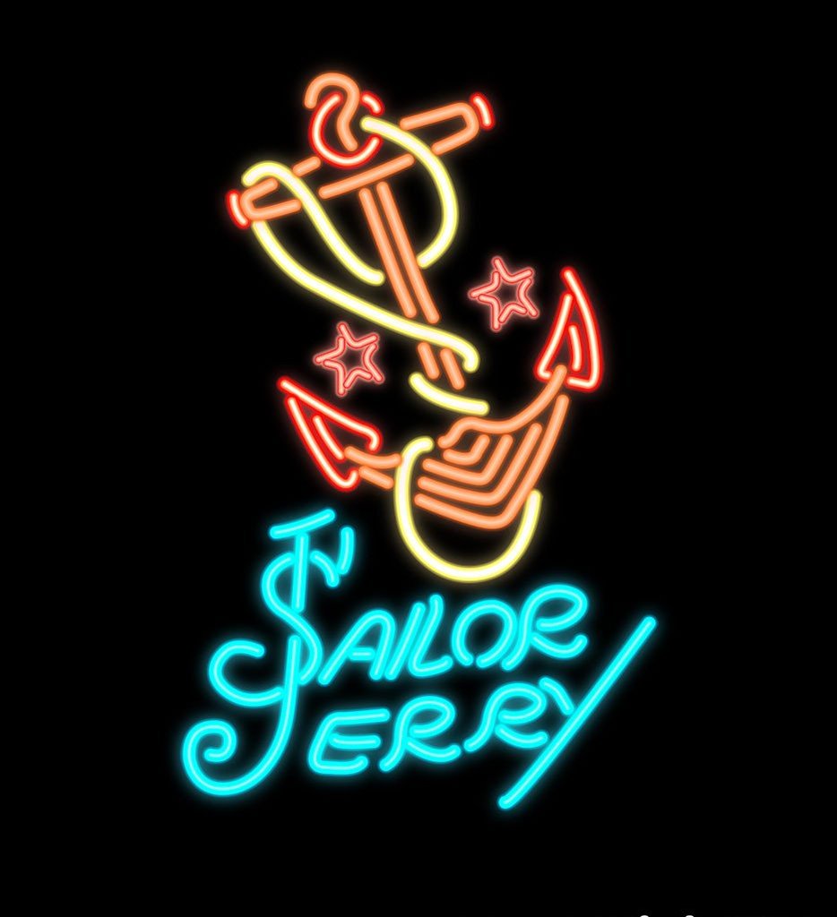 Custom Tattoo Sailor Jerry Neon Sign Real Neon Light Z1211