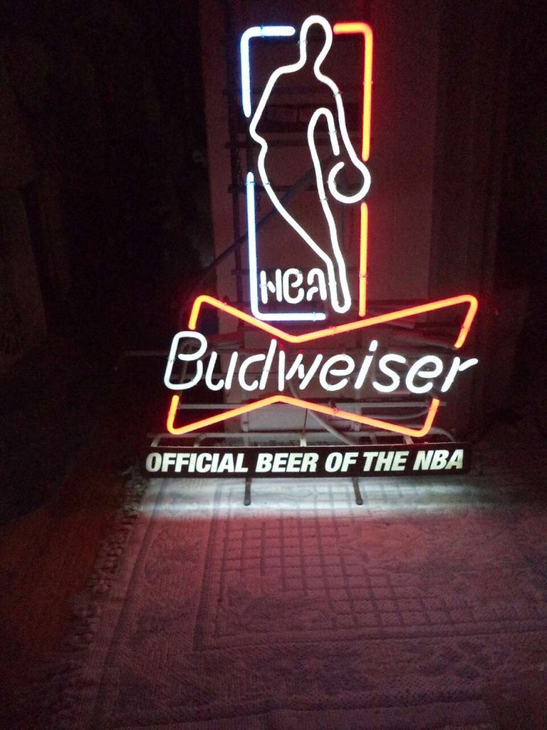 Custom Budweiser Basketball Neon Sign NBA Teams Neon Light Real Neon Light Z1235