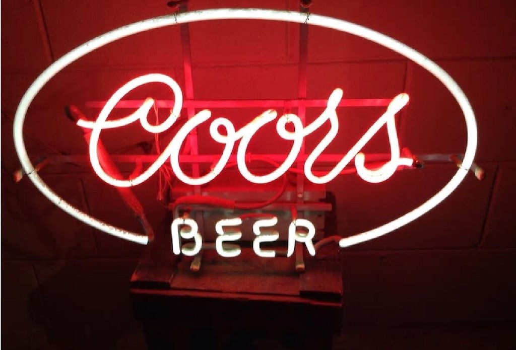 Custom Coors Beer Neon Sign Real Neon Light Z1251