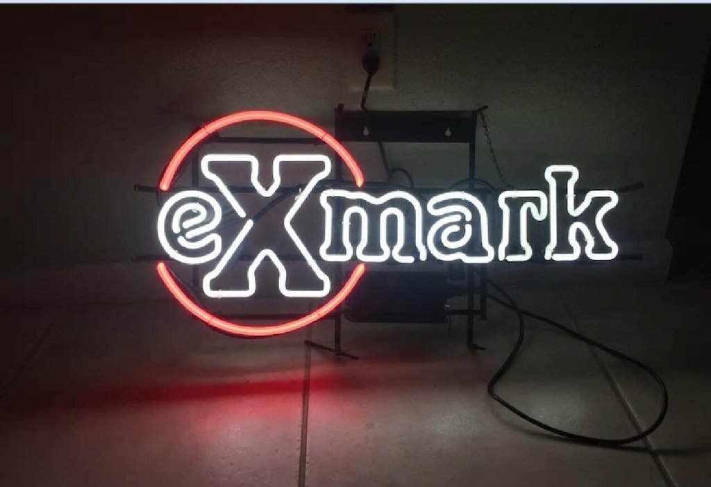 Custom Ex Mark Neon Sign Real Neon Light Z1260