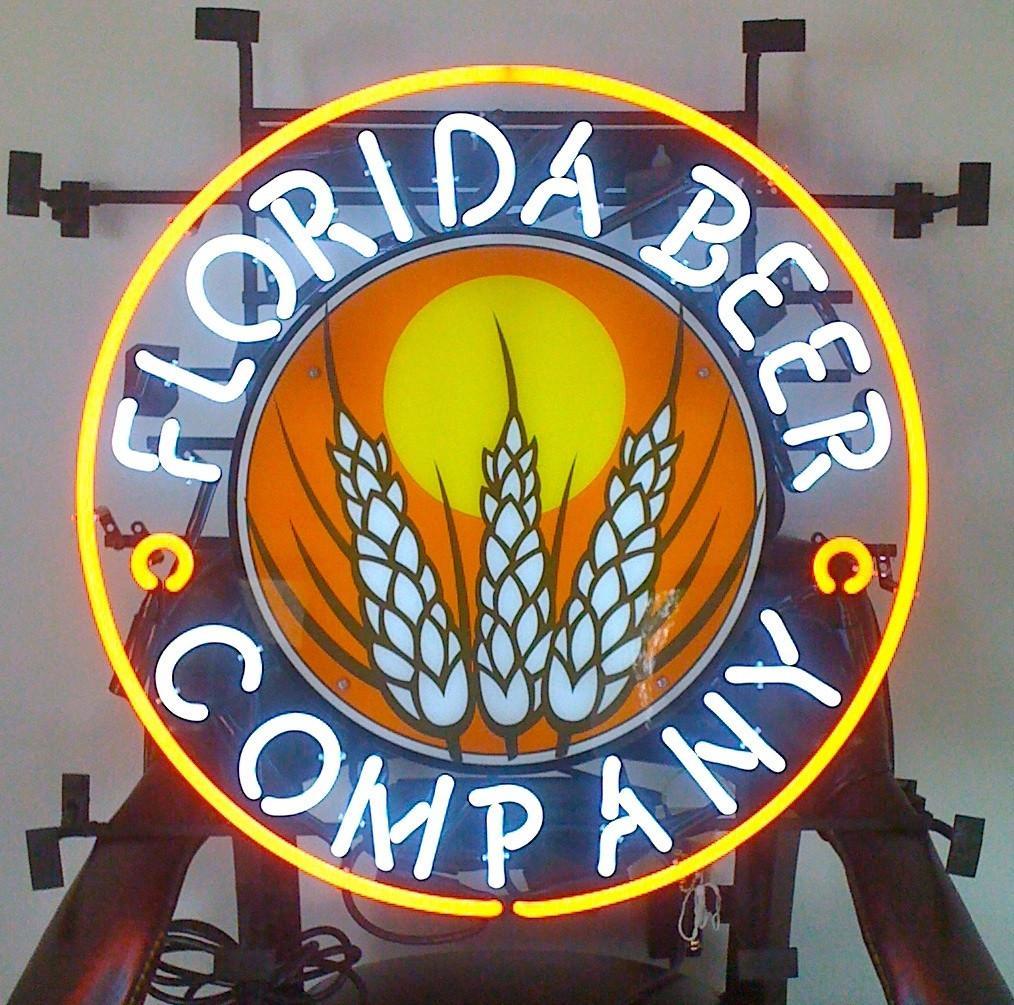 Custom Florida Beer Company Neon Sign Real Neon Light Z1261
