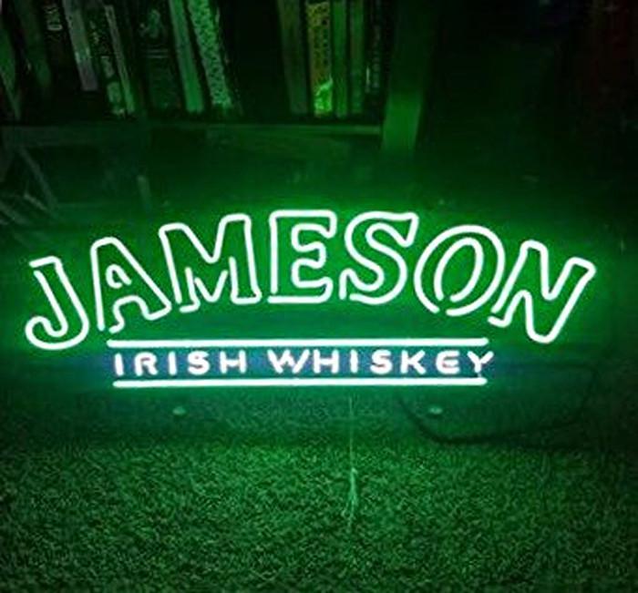 Custom Jameson Irish Whiskey Neon Sign Real Neon Light Z1281