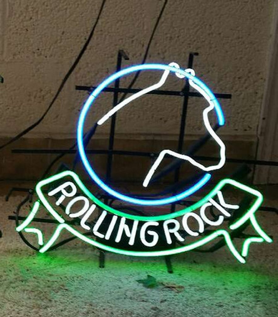 Custom Rolling Rock Neon Sign Real Neon Light Z1285