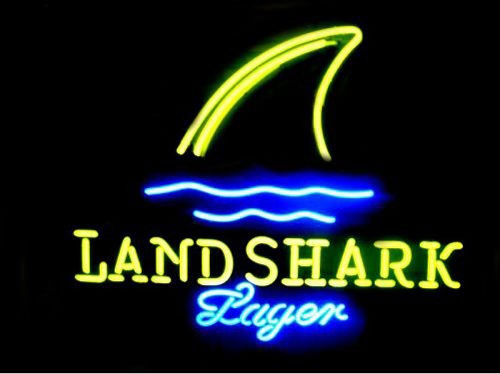 Custom Land Shark Neon Sign