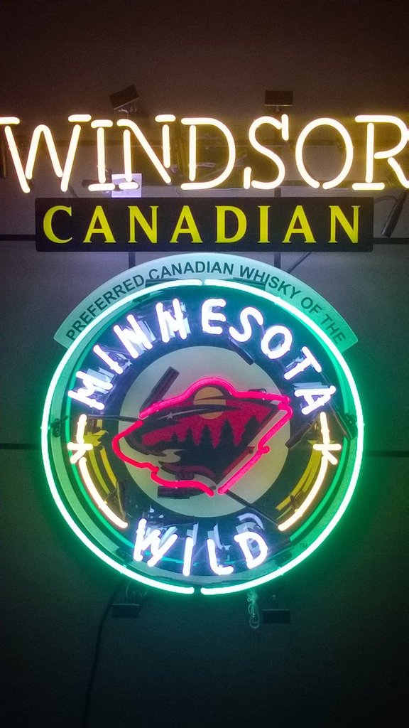 Custom Windsor Canadian Minnesota Wild Neon Sign Real Neon Light Z1374