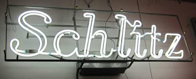Custom 1968 Schlitz Beer Neon Sign Tube Neon Light