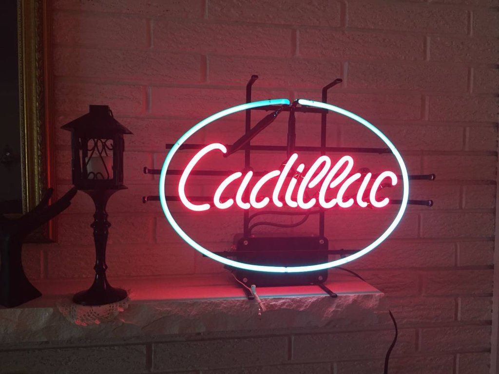 Custom Cadillac Auto Car Neon Sign Tube Neon Light