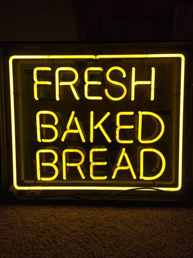 Custom Fresh Baked Bread Neon Sign Tube Neon Light
