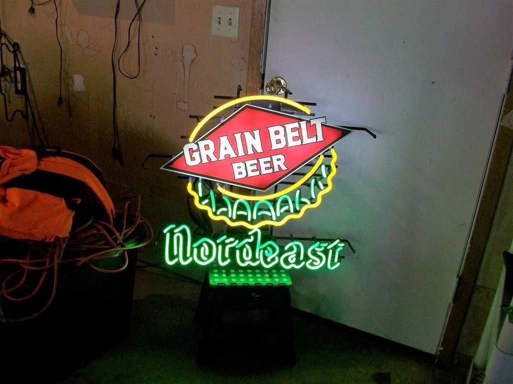 Custom Grain Belt Neon Sign Tube Neon Light