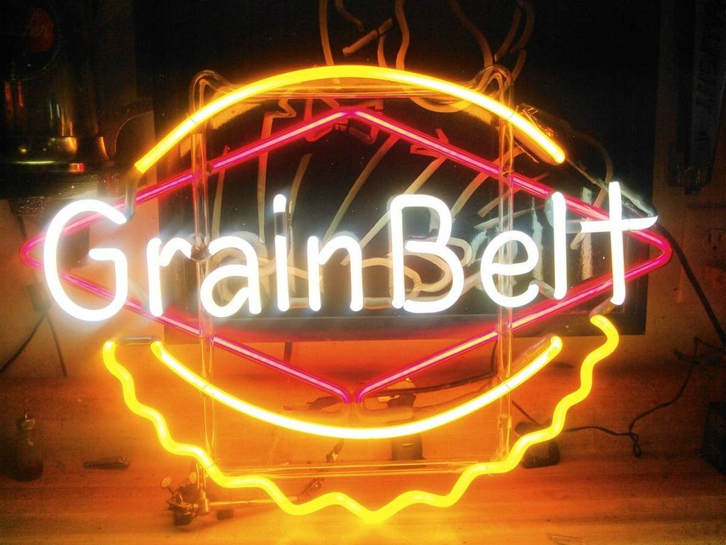 Custom Grain Belt Neon Sign Tube Neon Light