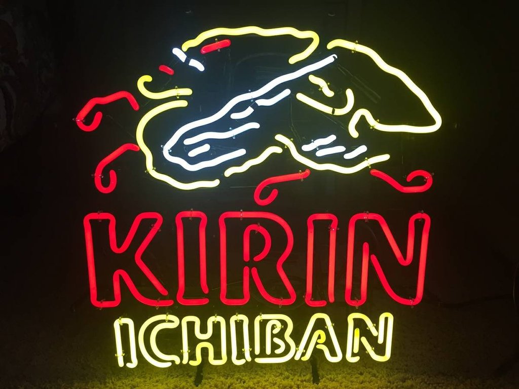 Custom Kirin Ichiban Neon Sign Tube Neon Light