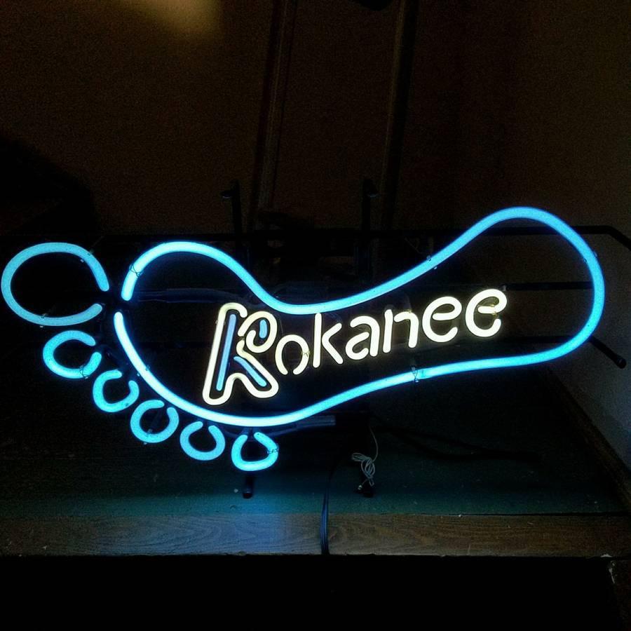 Custom Kokanee Foot Massage Neon Sign Tube Neon Light
