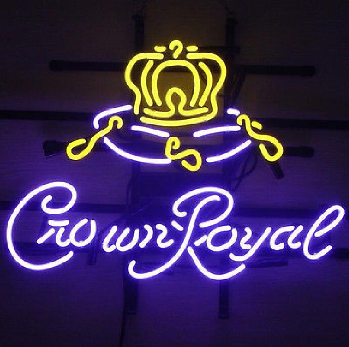 Custom Crown Royal Neon Sign