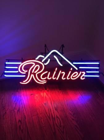 Custom Rainier Beer Neon Sign Tube Neon Light