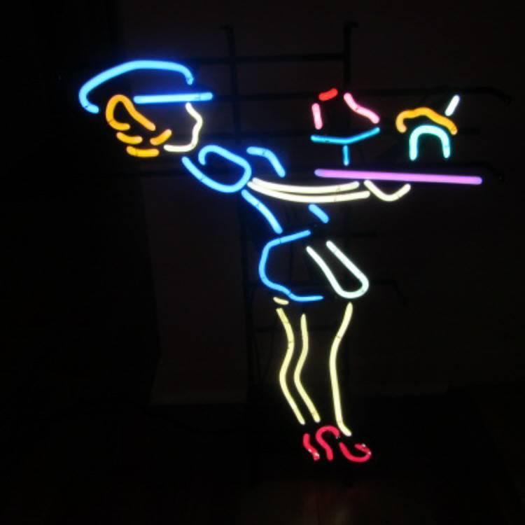 Custom Retro Waitress Neon Sign Tube Neon Light