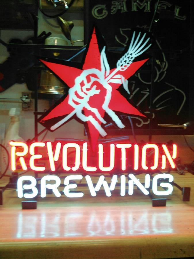 Custom Revolution Brewing Beer Neon Sign Tube Neon Light