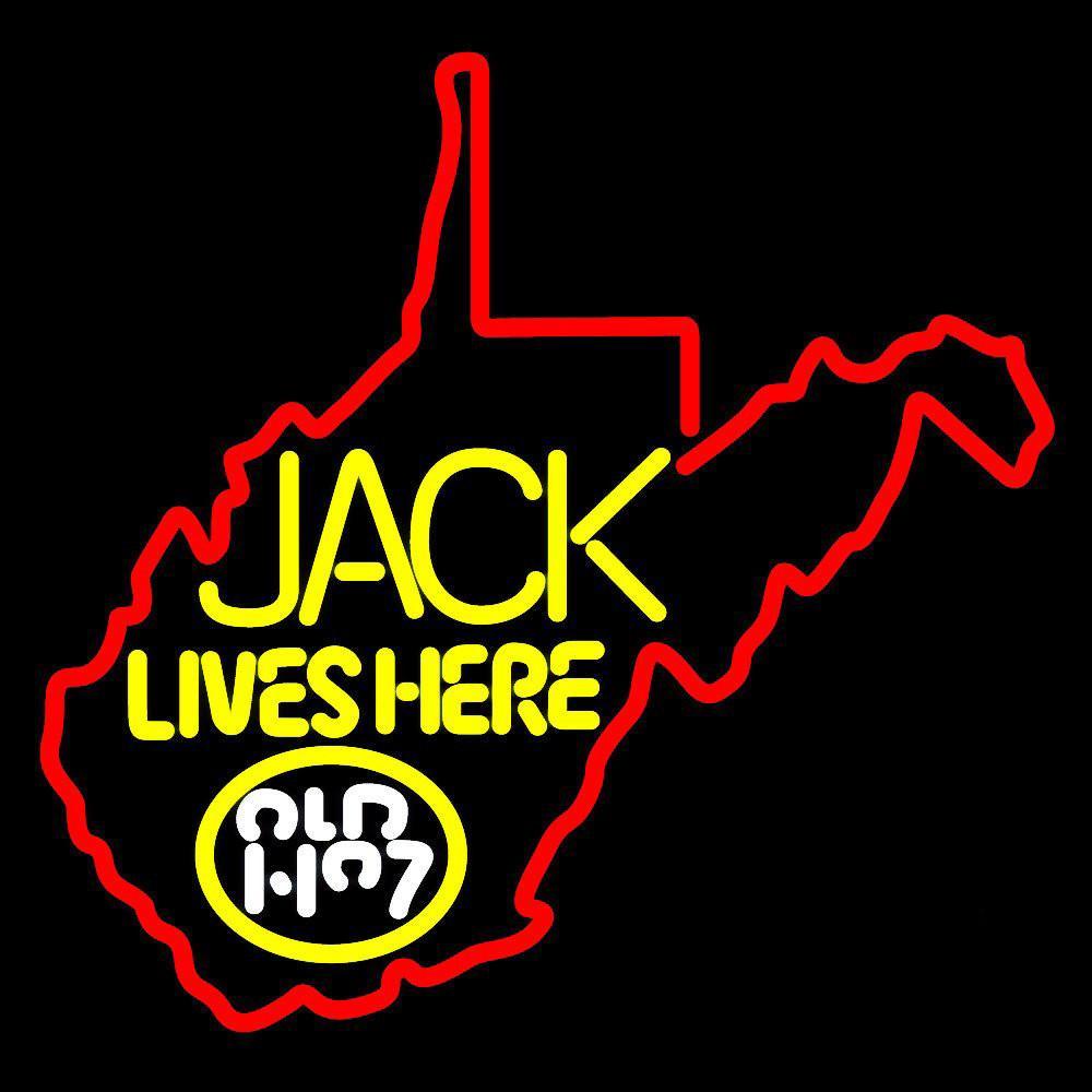 Custom Jack Lives Here West Viginia Neon Sign Tube Neon Light